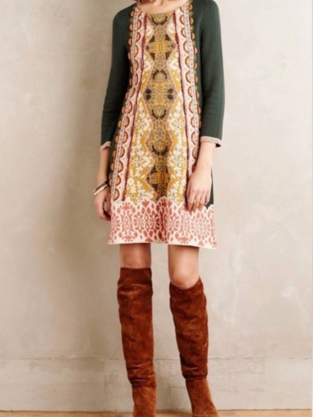 Anthropologie: Knitted and Knotted Dress